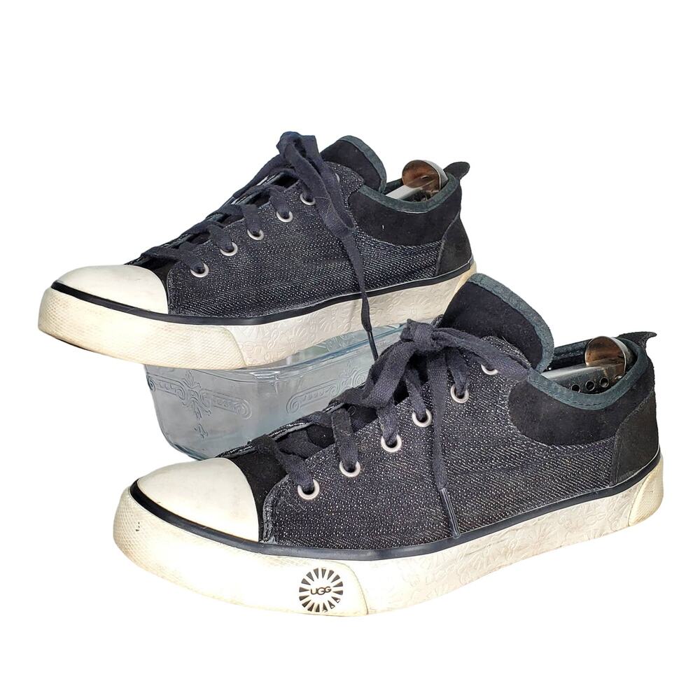 Ugg 3156 Evera Low-Top Denim Suede Sneakers 8